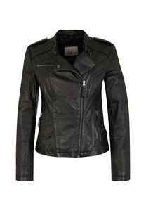 Байкерская куртка Isabelle с асимметричной молнией 7eleven, черный