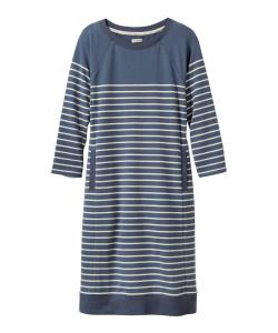 Полосатая толстовка и платье L.L.Bean 24/7