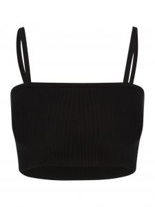 Вязаный топ About You Nala, черный