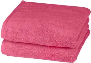 Полотенца ROSS "Sensual 9000", (2 шт.), очищенные маслом алоэ вера 50х100 см (2 шт.), цвет malve