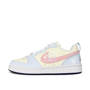 Кроссовки Nike Court Borough Skateboarding Shoes Women's Low-top Yellow, желтый