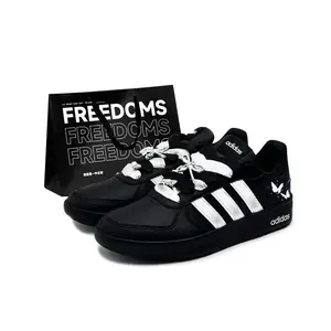 Женские скейтерские кроссовки Courtbeat Low top Adidas Neo, черный