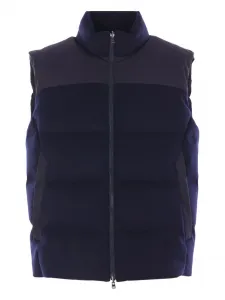 Стеганый жилет на молнии Sease, синий