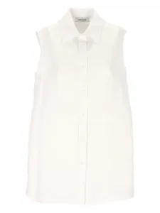 Льняная рубашка Gran Sasso, белый