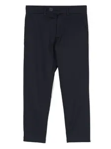 Твиловые брюки Fay Kids, синий