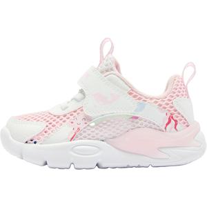 QIAODAN Скользостойкие износостойкие низкие детские туфли White Pink Infant And Toddler