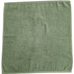 Кухонное полотенце Кухонное махровое полотенце, 50x50 см, универсальный помощник на кухне из 100% хлопка, однотонное Ross, Piniengrün