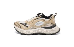 Ocai Runtech3.0 противоскользящие износостойкие низкие массивные кроссовки унисекс коричневые - светло-каштановый коричневый, цвет Light Chestnut Brown