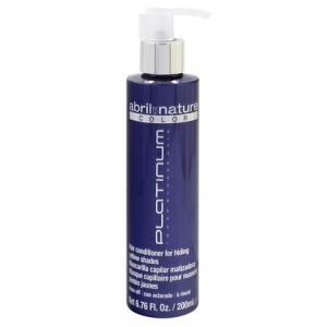 Abril et Nature Platinium Toner Blonde Hair Violet Маска для волос 200мл