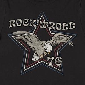 Детская футболка с винтажным рок-графиком