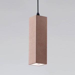 Подвесной светильник Luce Ambiente e Design Kruk Typ A, бетон/алюминий - 1-пламенный - коричневый