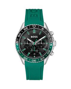Беговые часы Chronograph, 44 мм BOSS Hugo Boss, черный