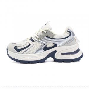 Женские повседневные кроссовки Feiyue низкие серебристо-серые