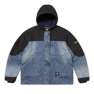 Куртка Supreme x Dickies Cordura Hooded Work Jacket, Denim