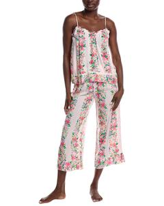 Комплект из топа и укороченных брюк 40 Winks, розовый