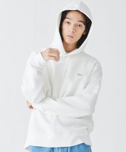 Худи из однотонной вязки пике / Пуловер с капюшоном из вязки пике