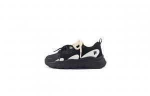 FILA Мужские низкие повседневные кроссовки Mars 2 Cushioning, Wear Resistant, черные