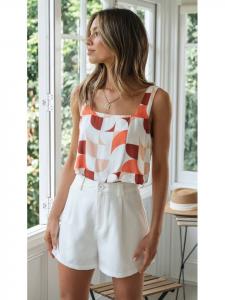 Топ LA Angels, цвет weiß/orange