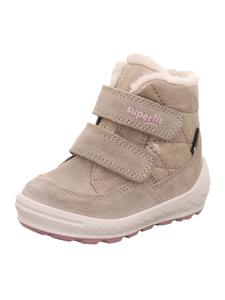 Зимние ботинки GROOVY 2.0 бежево-розового цвета superfit