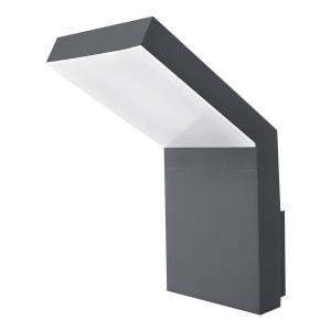 Уличный настенный светильник Nova Luce Park, алюминий / акриловое стекло - темно-серый
