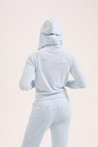 Толстовка Juicy Couture OUTLINE DIAMANTE, Nantucket Breeze/Blue
