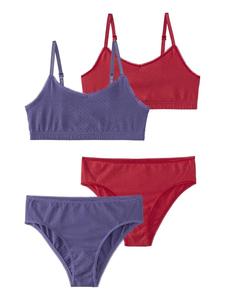 Бюстье Buffalo, цвет lila/dunkelrot