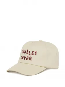 Бейсболка с вышитым логотипом Max&Co. Kids, кремовый