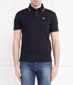 Рубашка поло Regular fit Emporio Armani, синий
