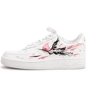 Nike Air Force 1 Air Force 1 Anti Slip Wear Resistant Low Top Skateboard Shoes Unisex White