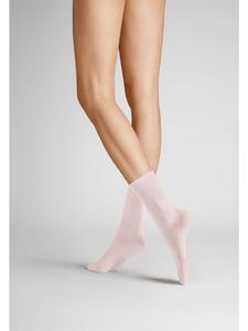 Носки Relax Cotton с манжетой, не сдавливающей мышцы, розового цвета Hudson