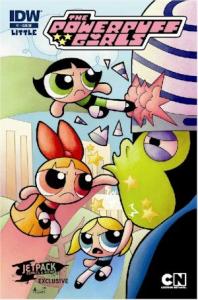 Powerpuff Girls 1 Jetpack Edition Variant (IDW Publishing)