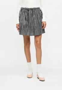 Юбка мини-юбка pelata piccolo kioski Marimekko, Black/Off White