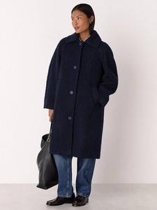 Длинное пальто Petite Romy Boucle Whistles, Navy