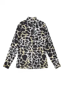 Рубашка с принтом Maliparmi, черный