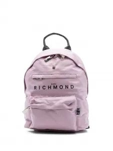 Рюкзак с логотипом John Richmond Junior, фиолетовый