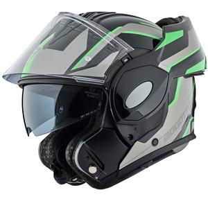 Шлем Bogotto fs-x600 vyda, Black/Grey/Green