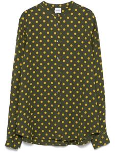 ASPESI рубашка в горох, зеленый