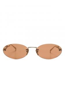 Gucci Eyewear rimless солнцезащитные очки, золотой