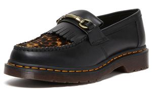 Dr.Martens Лоферы Dr. Martens Adrian Snaffle Hair On Loafer с принтом «Микро-леопард»
