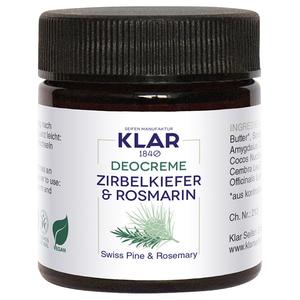 Дезодорант zirbelkiefer & rosmarin Klar Seifen, объем 30 мл