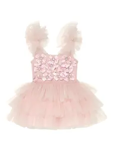 Декорированное платье Ballet Bow из тюля Tutu Du Monde, розовый