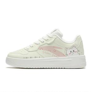 ANTA Расслабленные нескользящие амортизирующие лоу-топ скейтборд обувь unisex green