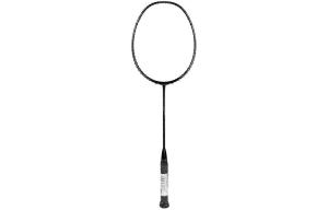 DOUBLE FISH Ракетка для бадминтона DOUBLEFISH 1901 Full Carbon, контрольного типа, универсальная, для защиты, продвинутый уровень, 675 мм, черная