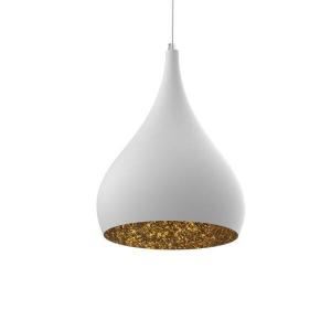 Подвесной светильник Lumicom Calice, 25x25x25 см, золотой/белый