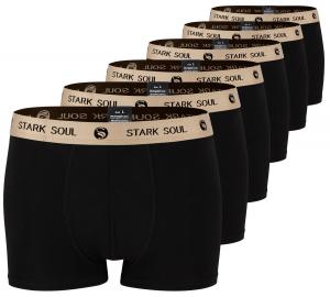 Боксеры Stark Soul Boxershorts 6' шт, черный