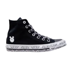 Кроссовки Converse Miley Cyrus x Chuck Taylor All Star Hi 'Black', черный