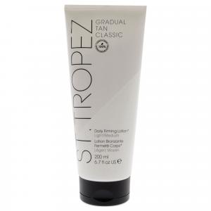 Укрепляющий лосьон для лица Gradual Tan Classic Daily Firming Lotion - Light-Medium от St Tropez, подходит для мужчин и женщин - 6,7 унций (190 мл) St. Tropez, прозрачный
