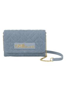 Сумка через плечо Carlotta 22 см в цвете синий деним cavalli CLASS