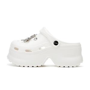 Mulinsen Белые женские клоги, цвет White