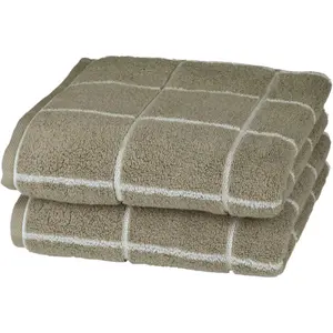 Полотенца Cashmere Überkaro, 100% хлопок, в клетку, в модных клетчатых цветах Ross, Flanell